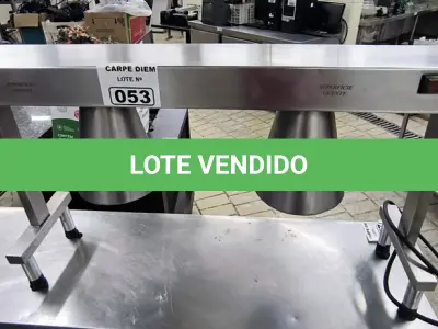 LOTE 053 - LÂMPADA DE AQUECIMENTO. (NO ESTADO, NÃO SABEMOS SE FUNCIONA. LEILÃO NÃO TEM GARANTIA E NEM DEVOLUÇÃO).