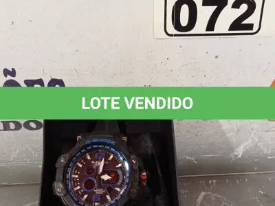 LOTE 072 - 01 RELÓGIO DE PULSO. (NOVO) (NO ESTADO) ATENÇÃO! FAZER A VISITAÇÃO ANTES DE ARREMATAR, NÃO SABEMOS SE FUNCIONA. LEILÃO NÃO TEM GARANTIA E NEM DEVOLUÇÃO, SUJEITO A POSSÍVEIS AVARIAS VISÍVEIS/OCULTAS E/OU AUSÊNCIA DE COMPONENTES.