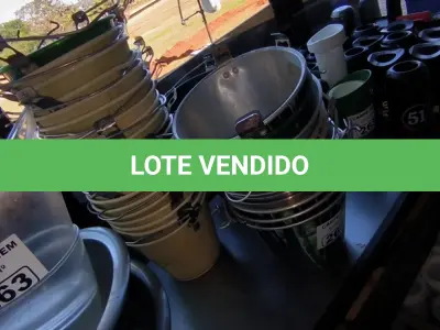 LOTE 264 - BALDES PARA CERVEJA. (NO ESTADO, NÃO SABEMOS SE FUNCIONA. LEILÃO NÃO TEM GARANTIA E NEM DEVOLUÇÃO). 