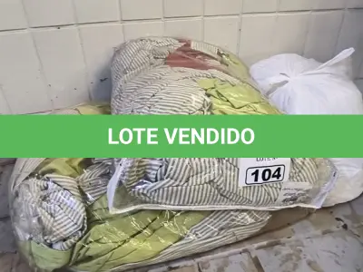 LOTE 104 - TOALHAS/ BUFFET E PANOS EM GERAL. (NO ESTADO, NÃO SABEMOS SE FUNCIONA. LEILÃO NÃO TEM GARANTIA E NEM DEVOLUÇÃO).