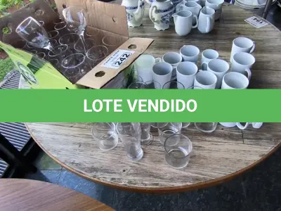 LOTE 242 - COPO TAÇAS E CANECAS. (NO ESTADO, NÃO SABEMOS SE FUNCIONA. LEILÃO NÃO TEM GARANTIA E NEM DEVOLUÇÃO).