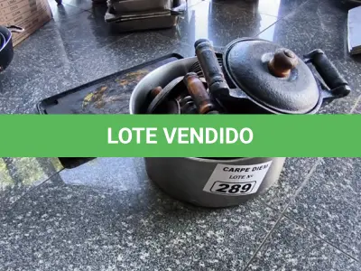 LOTE 289 - PANELINHAS DE FERRO E CHAPA. (NO ESTADO, NÃO SABEMOS SE FUNCIONA. LEILÃO NÃO TEM GARANTIA E NEM DEVOLUÇÃO).