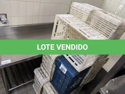 LOTE 051 - CAIXAS TIPO CEASA DIVERSAS. (NO ESTADO, NÃO SABEMOS SE FUNCIONA. LEILÃO NÃO TEM GARANTIA E NEM DEVOLUÇÃO).