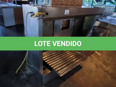 LOTE 155 - COIFA GRANDE. (NO ESTADO, NÃO SABEMOS SE FUNCIONA. LEILÃO NÃO TEM GARANTIA E NEM DEVOLUÇÃO).