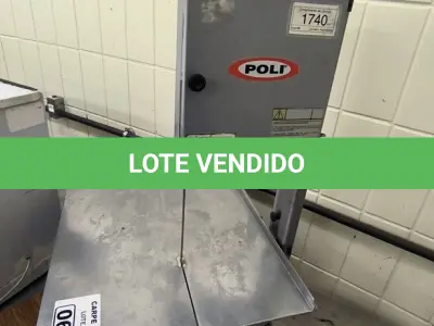 LOTE 060 - SERRA FITA P/ OSSOS. (NO ESTADO, NÃO SABEMOS SE FUNCIONA. LEILÃO NÃO TEM GARANTIA E NEM DEVOLUÇÃO).