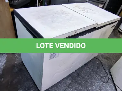 LOTE 126 - FREEZER HORIZONTAL. (NO ESTADO, NÃO SABEMOS SE FUNCIONA. LEILÃO NÃO TEM GARANTIA E NEM DEVOLUÇÃO).