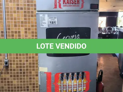 LOTE 181 - CERVEJEIRA. (NO ESTADO, NÃO SABEMOS SE FUNCIONA. LEILÃO NÃO TEM GARANTIA E NEM DEVOLUÇÃO).