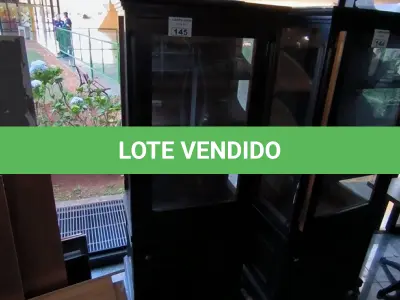 LOTE 145 - CHARUTEIRA DE MADEIRA. (NO ESTADO, NÃO SABEMOS SE FUNCIONA. LEILÃO NÃO TEM GARANTIA E NEM DEVOLUÇÃO).