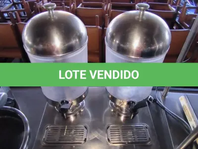 LOTE 163 - REFRESQUEIRA DUPLA. (NO ESTADO, NÃO SABEMOS SE FUNCIONA. LEILÃO NÃO TEM GARANTIA E NEM DEVOLUÇÃO).