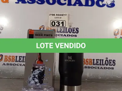 LOTE 031 - 01 COPO TÉRMICO BEER PINTS 420ML. (NOVO) (NO ESTADO) ATENÇÃO! FAZER A VISITAÇÃO ANTES DE ARREMATAR, NÃO SABEMOS SE FUNCIONA. LEILÃO NÃO TEM GARANTIA E NEM DEVOLUÇÃO, SUJEITO A POSSÍVEIS AVARIAS VISÍVEIS/OCULTAS E/OU AUSÊNCIA DE COMPONENTES.