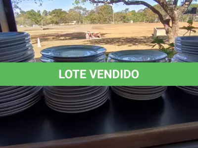 LOTE 244 - PRATOS DE MESA. (NO ESTADO, NÃO SABEMOS SE FUNCIONA. LEILÃO NÃO TEM GARANTIA E NEM DEVOLUÇÃO).