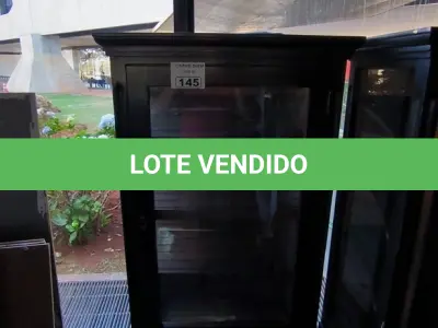 LOTE 145 - CHARUTEIRA DE MADEIRA. (NO ESTADO, NÃO SABEMOS SE FUNCIONA. LEILÃO NÃO TEM GARANTIA E NEM DEVOLUÇÃO).