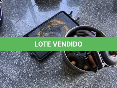 LOTE 289 - PANELINHAS DE FERRO E CHAPA. (NO ESTADO, NÃO SABEMOS SE FUNCIONA. LEILÃO NÃO TEM GARANTIA E NEM DEVOLUÇÃO).