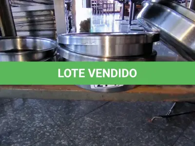 LOTE 274 - 07 CUBAS GN GASTRONORMES REDONDAS 07. (NO ESTADO, NÃO SABEMOS SE FUNCIONA. LEILÃO NÃO TEM GARANTIA E NEM DEVOLUÇÃO).