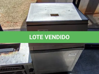 LOTE 111 - CAIXA DE GUARDAR GELO. (NO ESTADO, NÃO SABEMOS SE FUNCIONA. LEILÃO NÃO TEM GARANTIA E NEM DEVOLUÇÃO).