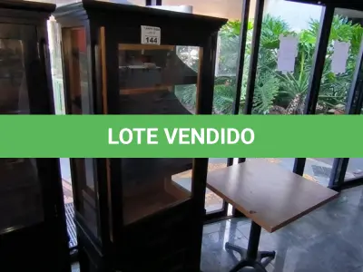 LOTE 144 - CHARUTEIRA DE MADEIRA. (NO ESTADO, NÃO SABEMOS SE FUNCIONA. LEILÃO NÃO TEM GARANTIA E NEM DEVOLUÇÃO).