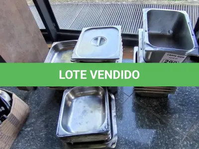 LOTE 290 - CUBAS GN GASTRONORME ½. (NO ESTADO, NÃO SABEMOS SE FUNCIONA. LEILÃO NÃO TEM GARANTIA E NEM DEVOLUÇÃO).