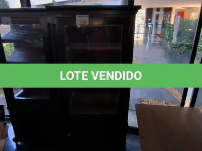 LOTE 144 - CHARUTEIRA DE MADEIRA. (NO ESTADO, NÃO SABEMOS SE FUNCIONA. LEILÃO NÃO TEM GARANTIA E NEM DEVOLUÇÃO).