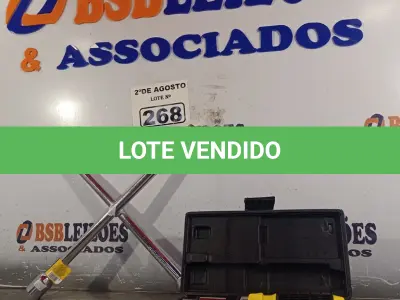 LOTE 268 - 01 CHAVE DE RODAS 17,19,21,23 E 01 JOGO DE SOQUETES. (NOVO) (NO ESTADO) ATENÇÃO! FAZER A VISITAÇÃO ANTES DE ARREMATAR, NÃO SABEMOS SE FUNCIONA. LEILÃO NÃO TEM GARANTIA E NEM DEVOLUÇÃO, SUJEITO A POSSÍVEIS AVARIAS VISÍVEIS/OCULTAS E/OU AUSÊNCIA DE COMPONENTES.