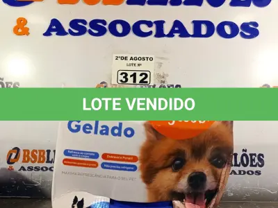 LOTE 312 - 01 TAPETE GELADO PARA REFRESCÂNCIA DE PET 50X90CM. (NOVO) (NO ESTADO) ATENÇÃO! FAZER A VISITAÇÃO ANTES DE ARREMATAR, NÃO SABEMOS SE FUNCIONA. LEILÃO NÃO TEM GARANTIA E NEM DEVOLUÇÃO, SUJEITO A POSSÍVEIS AVARIAS VISÍVEIS/OCULTAS E/OU AUSÊNCIA DE COMPONENTES.
