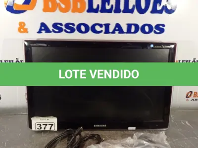 LOTE 377 - 01 MONITOR/TV MARCA SAMSUNG P2470HN. (NO ESTADO) ATENÇÃO! FAZER A VISITAÇÃO ANTES DE ARREMATAR, NÃO SABEMOS SE FUNCIONA. LEILÃO NÃO TEM GARANTIA E NEM DEVOLUÇÃO, SUJEITO A POSSÍVEIS AVARIAS VISÍVEIS/OCULTAS E/OU AUSÊNCIA DE COMPONENTES.