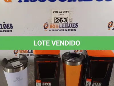LOTE 263 - 02 COPOS TÉRMICOS DE CERVEJA BEER PINT. (NOVO) (NO ESTADO) ATENÇÃO! FAZER A VISITAÇÃO ANTES DE ARREMATAR, NÃO SABEMOS SE FUNCIONA. LEILÃO NÃO TEM GARANTIA E NEM DEVOLUÇÃO, SUJEITO A POSSÍVEIS AVARIAS VISÍVEIS/OCULTAS E/OU AUSÊNCIA DE COMPONENTES.