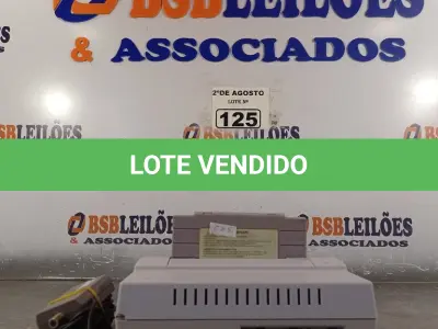 LOTE 125 - 01 SUPER NINTENDO. (NO ESTADO) ATENÇÃO! FAZER A VISITAÇÃO ANTES DE ARREMATAR, NÃO SABEMOS SE FUNCIONA. LEILÃO NÃO TEM GARANTIA E NEM DEVOLUÇÃO, SUJEITO A POSSÍVEIS AVARIAS VISÍVEIS/OCULTAS E/OU AUSÊNCIA DE COMPONENTES.