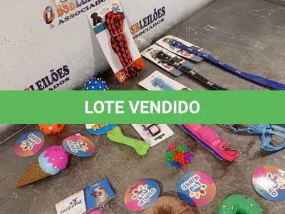 LOTE 338 - 01 LOTE COM VÁRIOS BRINQUEDOS PARA PET. (NOVO) (NO ESTADO) ATENÇÃO! FAZER A VISITAÇÃO ANTES DE ARREMATAR, NÃO SABEMOS SE FUNCIONA. LEILÃO NÃO TEM GARANTIA E NEM DEVOLUÇÃO, SUJEITO A POSSÍVEIS AVARIAS VISÍVEIS/OCULTAS E/OU AUSÊNCIA DE COMPONENTES.