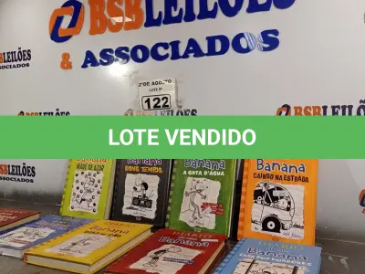 LOTE 122 - 01 COLEÇÃO DE LIVROS DIÁRIO DE 01 BANANA. (NO ESTADO) ATENÇÃO! FAZER A VISITAÇÃO ANTES DE ARREMATAR, NÃO SABEMOS SE FUNCIONA. LEILÃO NÃO TEM GARANTIA E NEM DEVOLUÇÃO, SUJEITO A POSSÍVEIS AVARIAS VISÍVEIS/OCULTAS E/OU AUSÊNCIA DE COMPONENTES.