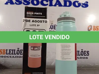 LOTE 097 - 01 GARRAFA TÉRMICA DE 800ML. (NOVO) (NO ESTADO) ATENÇÃO! FAZER A VISITAÇÃO ANTES DE ARREMATAR, NÃO SABEMOS SE FUNCIONA. LEILÃO NÃO TEM GARANTIA E NEM DEVOLUÇÃO, SUJEITO A POSSÍVEIS AVARIAS VISÍVEIS/OCULTAS E/OU AUSÊNCIA DE COMPONENTES.