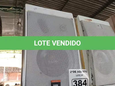 LOTE 384 - 02 CAIXAS DE SOM JBL. (NO ESTADO) ATENÇÃO! FAZER A VISITAÇÃO ANTES DE ARREMATAR, NÃO SABEMOS SE FUNCIONA. LEILÃO NÃO TEM GARANTIA E NEM DEVOLUÇÃO, SUJEITO A POSSÍVEIS AVARIAS VISÍVEIS/OCULTAS E/OU AUSÊNCIA DE COMPONENTES.