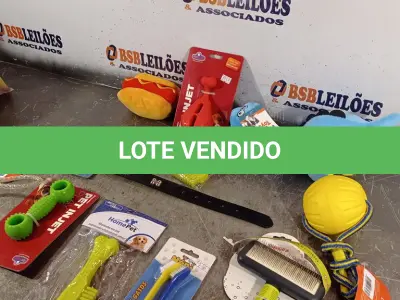 LOTE 299 - 01 LOTE COM VÁRIOS BRINQUEDOS PARA PET. (NOVO) (NO ESTADO) ATENÇÃO! FAZER A VISITAÇÃO ANTES DE ARREMATAR, NÃO SABEMOS SE FUNCIONA. LEILÃO NÃO TEM GARANTIA E NEM DEVOLUÇÃO, SUJEITO A POSSÍVEIS AVARIAS VISÍVEIS/OCULTAS E/OU AUSÊNCIA DE COMPONENTES.