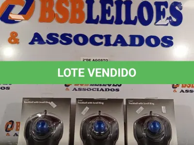 LOTE 179 - 03 TRACKBALL USB. (NO ESTADO) ATENÇÃO! FAZER A VISITAÇÃO ANTES DE ARREMATAR, NÃO SABEMOS SE FUNCIONA. LEILÃO NÃO TEM GARANTIA E NEM DEVOLUÇÃO, SUJEITO A POSSÍVEIS AVARIAS VISÍVEIS/OCULTAS E/OU AUSÊNCIA DE COMPONENTES.