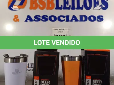 LOTE 263 - 02 COPOS TÉRMICOS DE CERVEJA BEER PINT. (NOVO) (NO ESTADO) ATENÇÃO! FAZER A VISITAÇÃO ANTES DE ARREMATAR, NÃO SABEMOS SE FUNCIONA. LEILÃO NÃO TEM GARANTIA E NEM DEVOLUÇÃO, SUJEITO A POSSÍVEIS AVARIAS VISÍVEIS/OCULTAS E/OU AUSÊNCIA DE COMPONENTES.