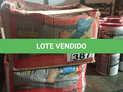 LOTE 387 - 02 CAIXAS DE DRYKOTEC 7700 18KG. (NO ESTADO) ATENÇÃO! FAZER A VISITAÇÃO ANTES DE ARREMATAR, NÃO SABEMOS SE FUNCIONA. LEILÃO NÃO TEM GARANTIA E NEM DEVOLUÇÃO, SUJEITO A POSSÍVEIS AVARIAS VISÍVEIS/OCULTAS E/OU AUSÊNCIA DE COMPONENTES.