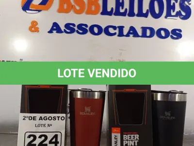 LOTE 224 - 02 COPOS TÉRMICOS DE CERVEJA BEER PINT. (NOVO) (NO ESTADO) ATENÇÃO! FAZER A VISITAÇÃO ANTES DE ARREMATAR, NÃO SABEMOS SE FUNCIONA. LEILÃO NÃO TEM GARANTIA E NEM DEVOLUÇÃO, SUJEITO A POSSÍVEIS AVARIAS VISÍVEIS/OCULTAS E/OU AUSÊNCIA DE COMPONENTES.