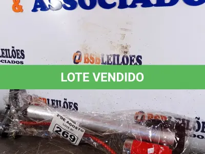 LOTE 269 - 01 BOMBA DE AR COM TANQUE MANÔMETRO. (NOVO) (NO ESTADO) ATENÇÃO! FAZER A VISITAÇÃO ANTES DE ARREMATAR, NÃO SABEMOS SE FUNCIONA. LEILÃO NÃO TEM GARANTIA E NEM DEVOLUÇÃO, SUJEITO A POSSÍVEIS AVARIAS VISÍVEIS/OCULTAS E/OU AUSÊNCIA DE COMPONENTES.