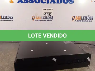 LOTE 410 - 01 AMPLIFICADOR CRONM TECH-210. (NO ESTADO) ATENÇÃO! FAZER A VISITAÇÃO ANTES DE ARREMATAR, NÃO SABEMOS SE FUNCIONA. LEILÃO NÃO TEM GARANTIA E NEM DEVOLUÇÃO, SUJEITO A POSSÍVEIS AVARIAS VISÍVEIS/OCULTAS E/OU AUSÊNCIA DE COMPONENTES.