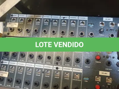 LOTE 399 - 03 AMPLIFICADORES AUDICOM MP-4. (NO ESTADO) ATENÇÃO! FAZER A VISITAÇÃO ANTES DE ARREMATAR, NÃO SABEMOS SE FUNCIONA. LEILÃO NÃO TEM GARANTIA E NEM DEVOLUÇÃO, SUJEITO A POSSÍVEIS AVARIAS VISÍVEIS/OCULTAS E/OU AUSÊNCIA DE COMPONENTES.
