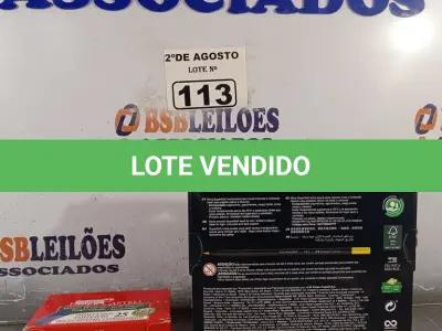 LOTE 113 - 01 CAIXA COM 100 UNIDADES DE ECO LÁPIS E 01 CAIXA COM 25 APONTADORES FABER CASTEL. (NO ESTADO) ATENÇÃO! FAZER A VISITAÇÃO ANTES DE ARREMATAR, NÃO SABEMOS SE FUNCIONA. LEILÃO NÃO TEM GARANTIA E NEM DEVOLUÇÃO, SUJEITO A POSSÍVEIS AVARIAS VISÍVEIS/OCULTAS E/OU AUSÊNCIA DE COMPONENTES.