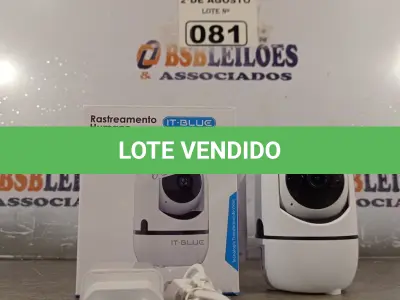LOTE 081 - 01 CÂMERA DE RASTREAMENTO HUMANO SC-B2. (NOVO) (NO ESTADO) ATENÇÃO! FAZER A VISITAÇÃO ANTES DE ARREMATAR, NÃO SABEMOS SE FUNCIONA. LEILÃO NÃO TEM GARANTIA E NEM DEVOLUÇÃO, SUJEITO A POSSÍVEIS AVARIAS VISÍVEIS/OCULTAS E/OU AUSÊNCIA DE COMPONENTES.