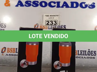 LOTE 233 - 02 COPOS TÉRMICOS BEER PINTS 420ML. (NOVO) (NO ESTADO) ATENÇÃO! FAZER A VISITAÇÃO ANTES DE ARREMATAR, NÃO SABEMOS SE FUNCIONA. LEILÃO NÃO TEM GARANTIA E NEM DEVOLUÇÃO, SUJEITO A POSSÍVEIS AVARIAS VISÍVEIS/OCULTAS E/OU AUSÊNCIA DE COMPONENTES.