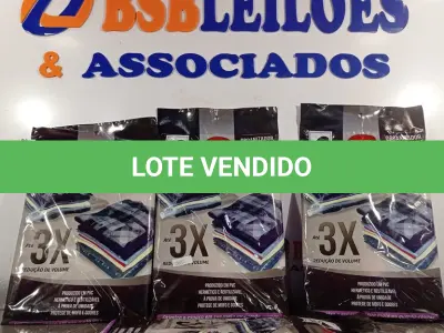 LOTE 130 - 04 ORGANIZADORES A VÁCUO 70X110CM. (NO ESTADO) ATENÇÃO! FAZER A VISITAÇÃO ANTES DE ARREMATAR, NÃO SABEMOS SE FUNCIONA. LEILÃO NÃO TEM GARANTIA E NEM DEVOLUÇÃO, SUJEITO A POSSÍVEIS AVARIAS VISÍVEIS/OCULTAS E/OU AUSÊNCIA DE COMPONENTES.