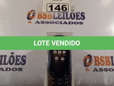 LOTE 146 - 01 TELEFONE NOKIA 6310. (NOVO) (NO ESTADO) ATENÇÃO! FAZER A VISITAÇÃO ANTES DE ARREMATAR, NÃO SABEMOS SE FUNCIONA. LEILÃO NÃO TEM GARANTIA E NEM DEVOLUÇÃO, SUJEITO A POSSÍVEIS AVARIAS VISÍVEIS/OCULTAS E/OU AUSÊNCIA DE COMPONENTES.