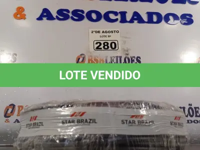 LOTE 280 - 01 CABO FLEXÍVEL DE FIO DE 100M 1X10,00MM² PRETO. (NOVO) (NO ESTADO) ATENÇÃO! FAZER A VISITAÇÃO ANTES DE ARREMATAR, NÃO SABEMOS SE FUNCIONA. LEILÃO NÃO TEM GARANTIA E NEM DEVOLUÇÃO, SUJEITO A POSSÍVEIS AVARIAS VISÍVEIS/OCULTAS E/OU AUSÊNCIA DE COMPONENTES.