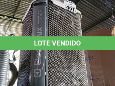 LOTE 407 - 01 CONDENSADORA MARCA ELECTROLUX INVERTER 220V. (NO ESTADO) ATENÇÃO! FAZER A VISITAÇÃO ANTES DE ARREMATAR, NÃO SABEMOS SE FUNCIONA. LEILÃO NÃO TEM GARANTIA E NEM DEVOLUÇÃO, SUJEITO A POSSÍVEIS AVARIAS VISÍVEIS/OCULTAS E/OU AUSÊNCIA DE COMPONENTES.