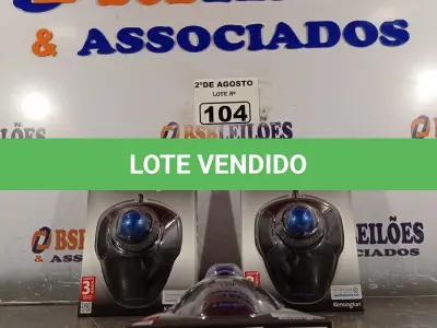 LOTE 104 - 03 TRACKBALL USB. (NO ESTADO) ATENÇÃO! FAZER A VISITAÇÃO ANTES DE ARREMATAR, NÃO SABEMOS SE FUNCIONA. LEILÃO NÃO TEM GARANTIA E NEM DEVOLUÇÃO, SUJEITO A POSSÍVEIS AVARIAS VISÍVEIS/OCULTAS E/OU AUSÊNCIA DE COMPONENTES.