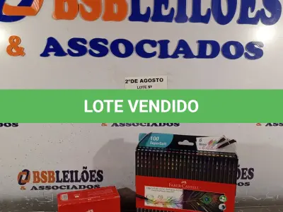 LOTE 113 - 01 CAIXA COM 100 UNIDADES DE ECO LÁPIS E 01 CAIXA COM 25 APONTADORES FABER CASTEL. (NO ESTADO) ATENÇÃO! FAZER A VISITAÇÃO ANTES DE ARREMATAR, NÃO SABEMOS SE FUNCIONA. LEILÃO NÃO TEM GARANTIA E NEM DEVOLUÇÃO, SUJEITO A POSSÍVEIS AVARIAS VISÍVEIS/OCULTAS E/OU AUSÊNCIA DE COMPONENTES.