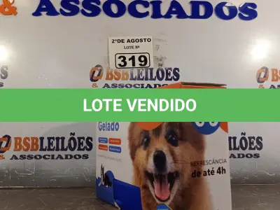 LOTE 319 - 01 TAPETE GELADO PARA REFRESCÂNCIA DE PET 50X65CM. (NOVO) (NO ESTADO) ATENÇÃO! FAZER A VISITAÇÃO ANTES DE ARREMATAR, NÃO SABEMOS SE FUNCIONA. LEILÃO NÃO TEM GARANTIA E NEM DEVOLUÇÃO, SUJEITO A POSSÍVEIS AVARIAS VISÍVEIS/OCULTAS E/OU AUSÊNCIA DE COMPONENTES.