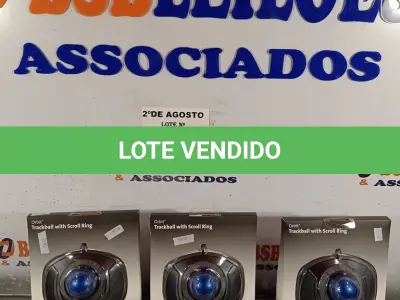 LOTE 091 - 03 TRACKBALL USB. (NO ESTADO) ATENÇÃO! FAZER A VISITAÇÃO ANTES DE ARREMATAR, NÃO SABEMOS SE FUNCIONA. LEILÃO NÃO TEM GARANTIA E NEM DEVOLUÇÃO, SUJEITO A POSSÍVEIS AVARIAS VISÍVEIS/OCULTAS E/OU AUSÊNCIA DE COMPONENTES.